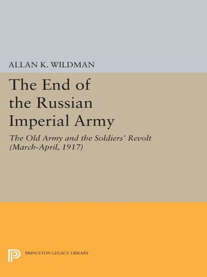 cover image of The End of the Russian Imperial Army
